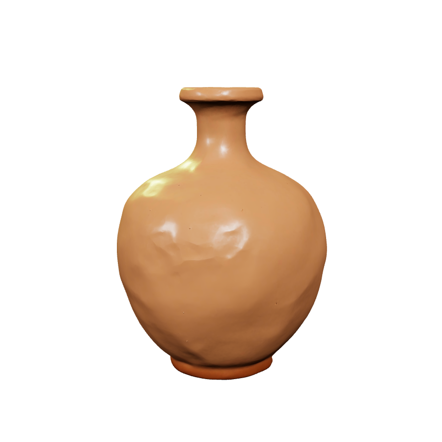 Ceramic Vase generated 3D model preview
