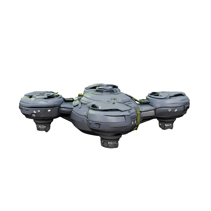Scout Drone generated 3D model preview