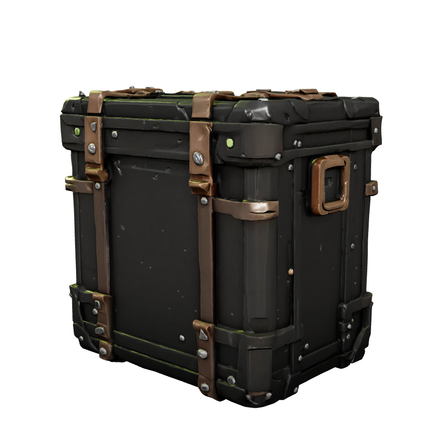 Supply Crate generated 3D model preview